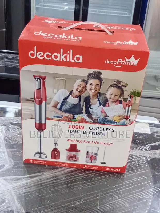 No Cords, No Stress – Decakila Rechargeable Hand Blender · Photo 1