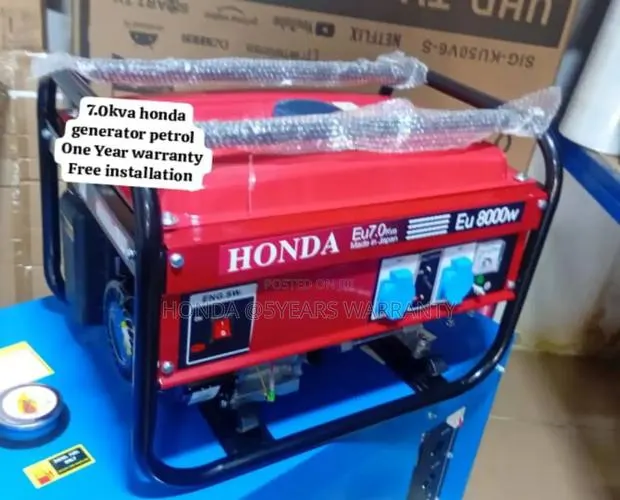 Power Your Home Smartly With Honda 7.0kva 8000watt Petrol · Photo 1
