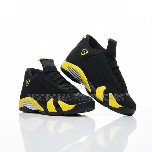 Air Jordan 14 Thunder Yellow – Unisex Sneakers · Photo 1