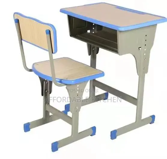 Metalic Study Table and Chair · Photo 1