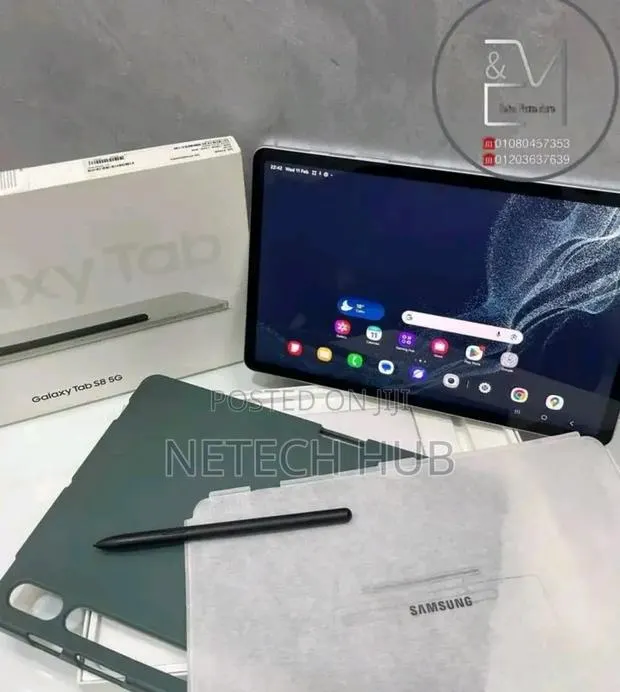 New Samsung Galaxy Tab S8 256 GB Gray · Photo 1