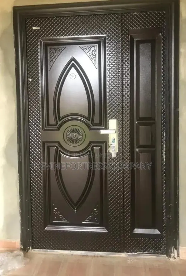 High Quality Paladin Rough Brown Security Doors Single for All Weather · Photo 1