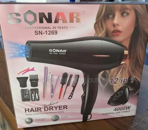 Sonar SN - 1269 Hair Dryer · Photo 1