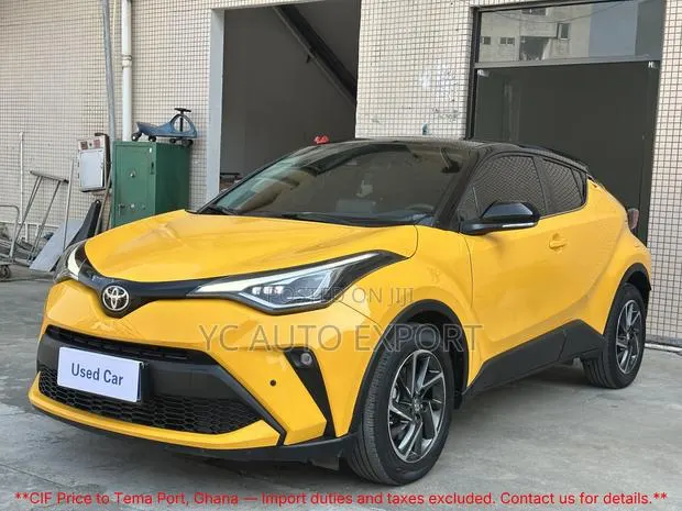 Toyota C-HR XLE 2022 Yellow · Photo 1