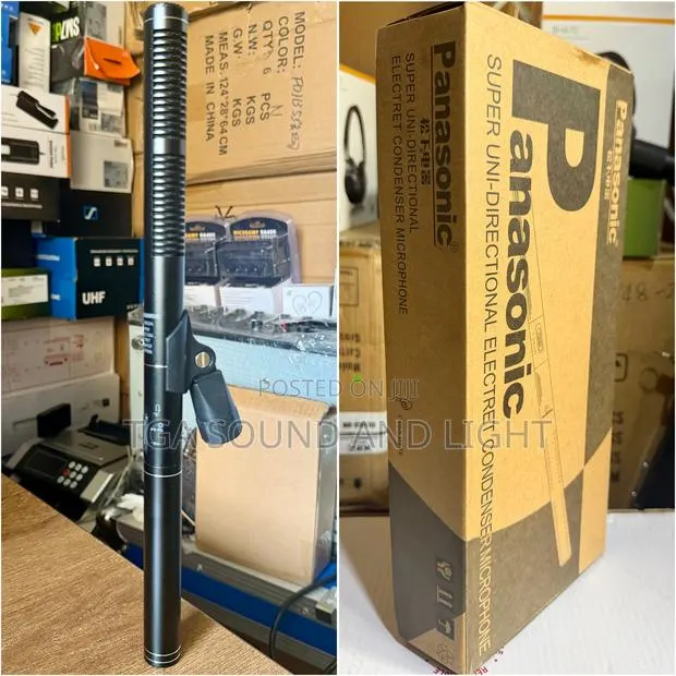 Panasonic Em-2800a Super Uni-Directional Electret Microphone · Photo 1