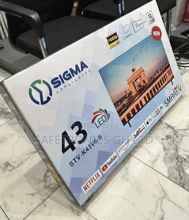Best Deal on Sigma 43 Inch Smart Full Hd Led Sig-K43v6-S Tv · Photo 1