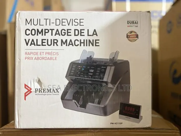 Premax Money Counting Machine Multi-currency Value · Photo 1