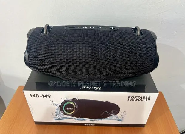 Maxbest Portable Inbuilt Subwoofer Bluetooth Speaker - Mb-M9 · Photo 1