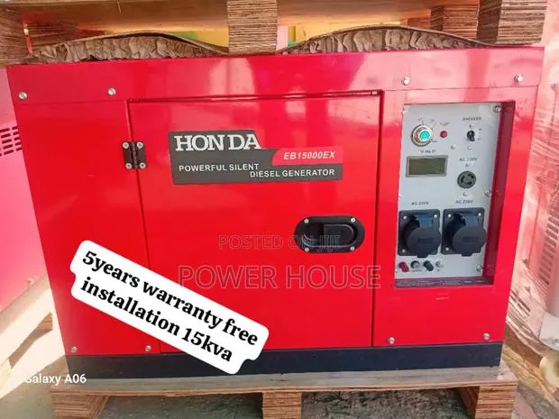 Aether Gridx Honda Diesel Generator 15kva 16500watts · Photo 1
