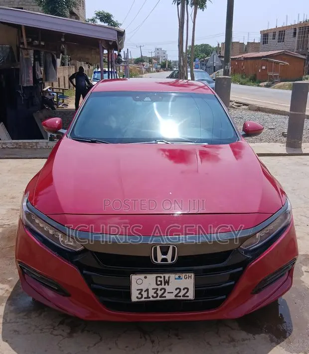 Honda Accord Sport 2.0T 2018 Red · Photo 1