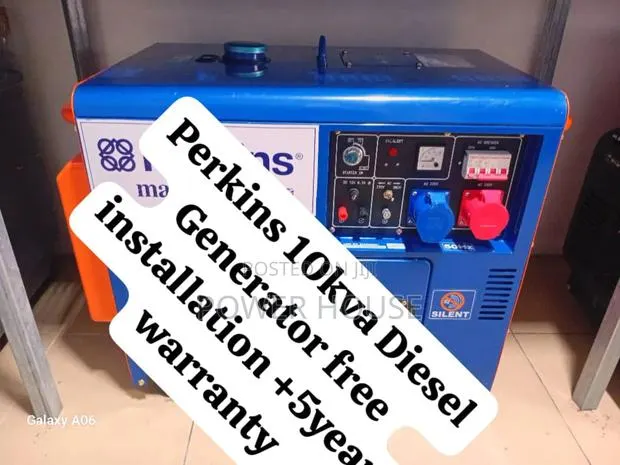 The Probability Portal Perkins Diesel Generator 10kva Silent · Photo 1