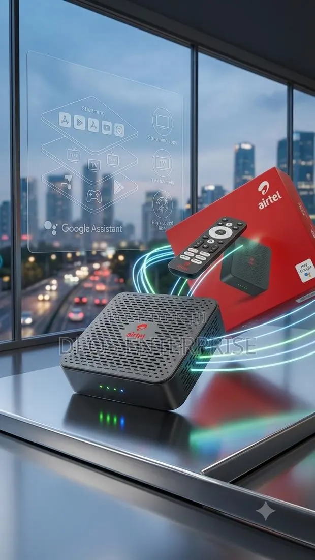 Airtel TV Box With Inbuilt Router - High Speed Net · Photo 1