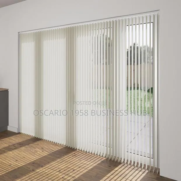 White Chocolate Design Modern Window Curtain Blinds · Photo 1
