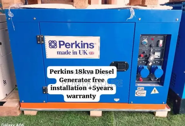 Pull the Liver Perkins Diesel Generator 18kva Silent Perkins Generator · Photo 1