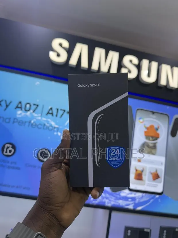 New Samsung Galaxy S26 FE 128 GB Black · Photo 1