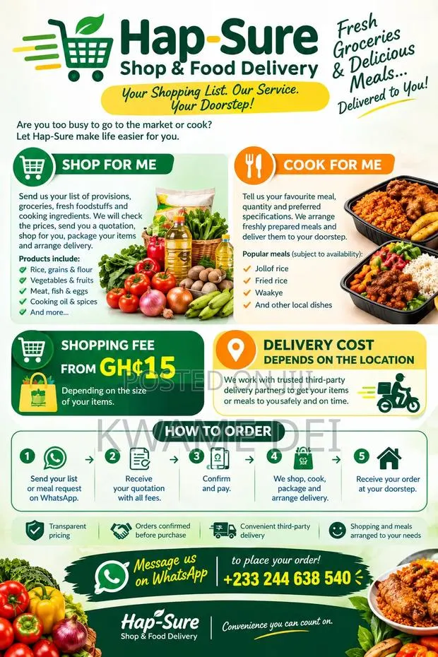 Hap-Sure Shop & Food Delivery · Photo 1