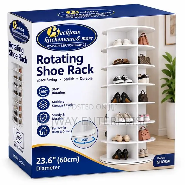 Rotating Shoe Rack · Photo 1