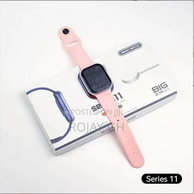 Series 11 Smart Watch 2.19 Inch Touch Screen - Pink · Photo 1