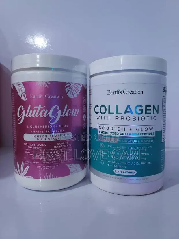Earth's Creation Collagen and Earth Creation Gluta Glow · Photo 1