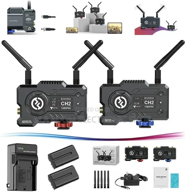Hollyland Mars 400 Pro HDMI + SDI WIRELESS TRANSMISSION SYST · Photo 1