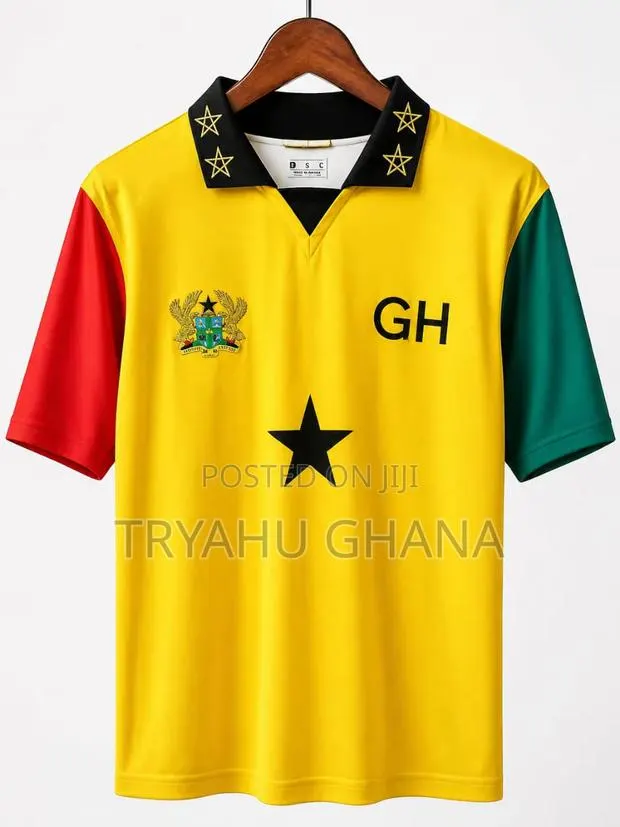 Shoptryahu Ghana Black Stars Football Fans Jerseys at Amazing Price · Photo 1