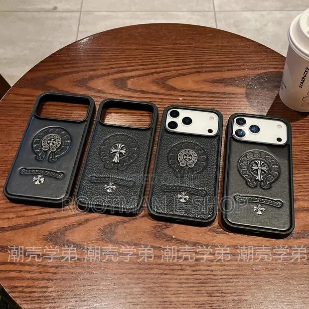 Chrome Hearts Leather Case for iPhone 17 Pro and Pro Max · Photo 1