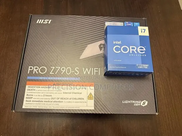 MSI Z790-S WiFi and Intel Core I7 13700kf Combo · Photo 1