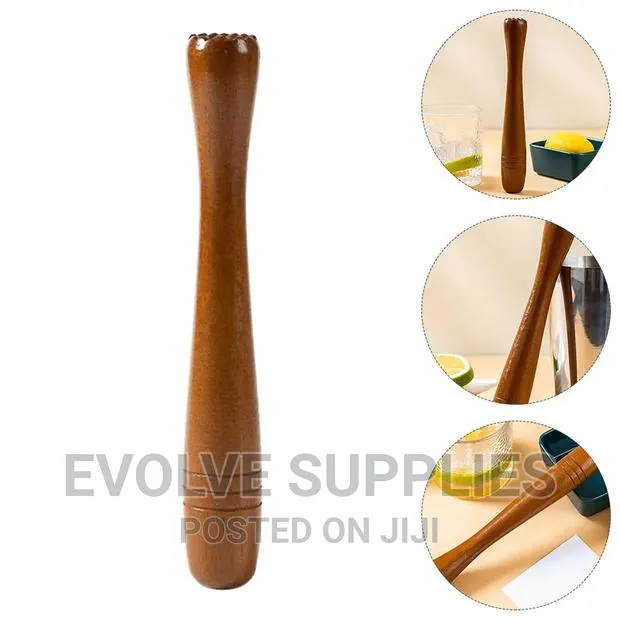 20cm Wooden Muddler · Photo 1