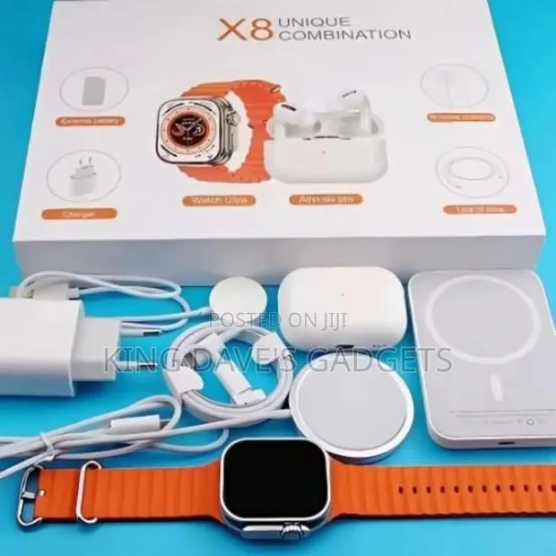 X8 Unique Combination 6-in-1 Smartwatch Set. · Photo 1