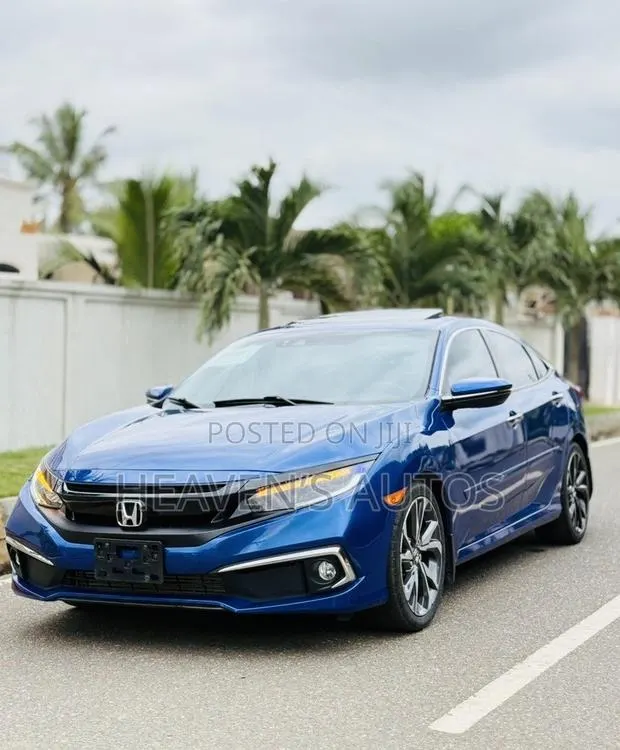 Honda Civic 2019 Blue · Photo 1