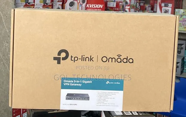 Tp-link Omada Er7212pc 3-in-1 Gigabit Vpn Router Poe+ Switch 8port · Photo 1
