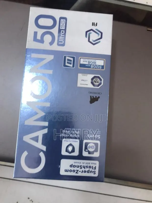 New Tecno Camon 50 Ultra 512 GB Black · Photo 1
