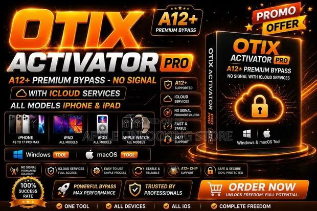 OTIX Activator Pro /A12+ Premium Bypass-No Signal With ICloud Services · Photo 1