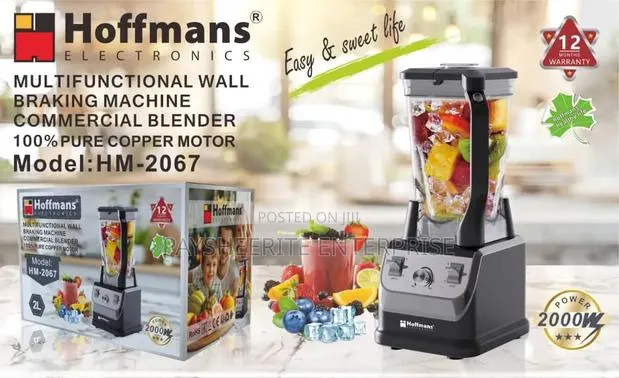 Hoffmans Commercial Blender 820gh · Photo 1