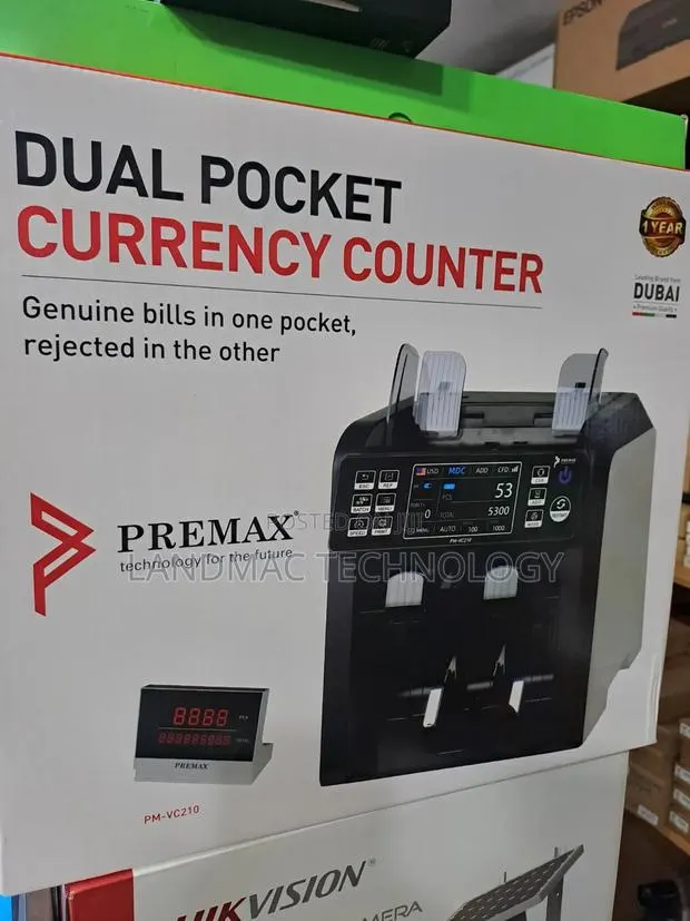 Premax Dual Packet Currency Counter · Photo 1