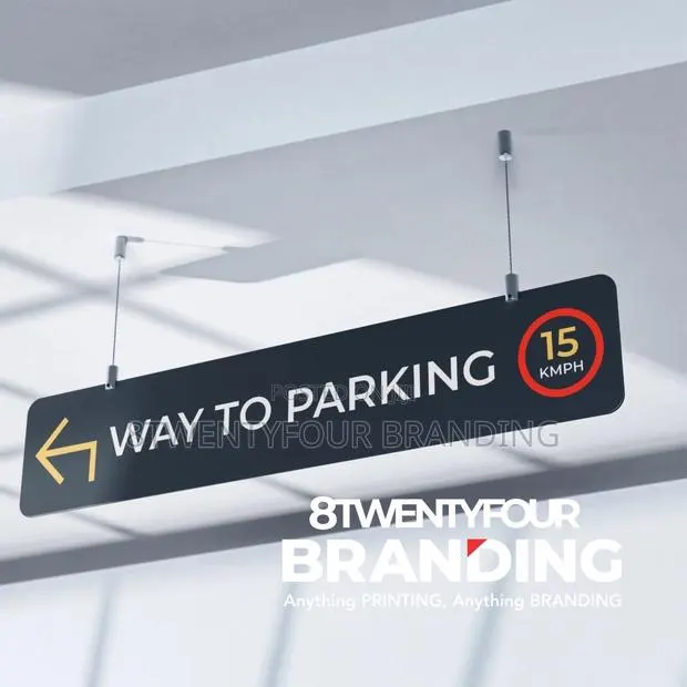 Directional Ceiling Signs · Photo 1