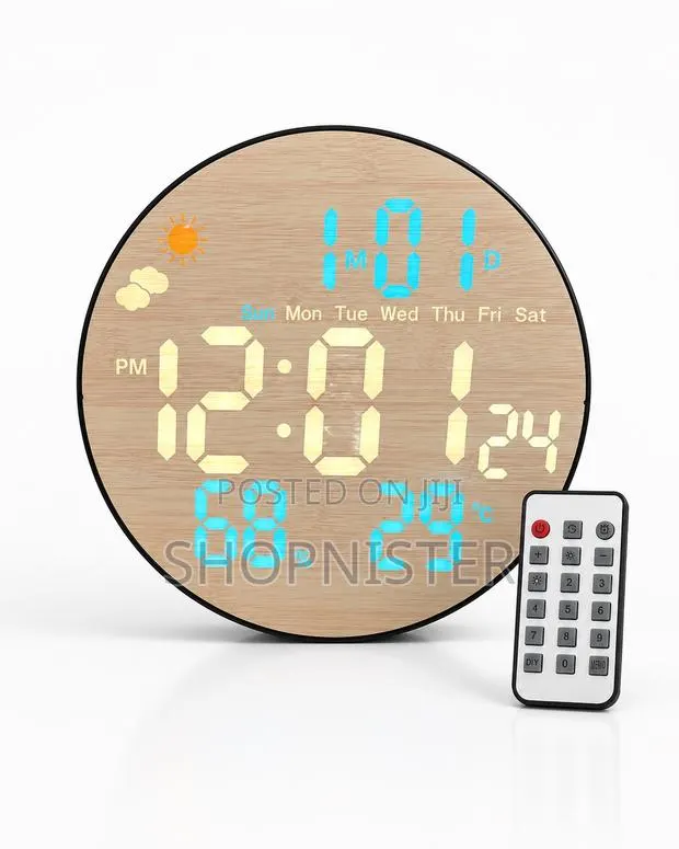 Led Digital Clock With Remote Control · Photo 1