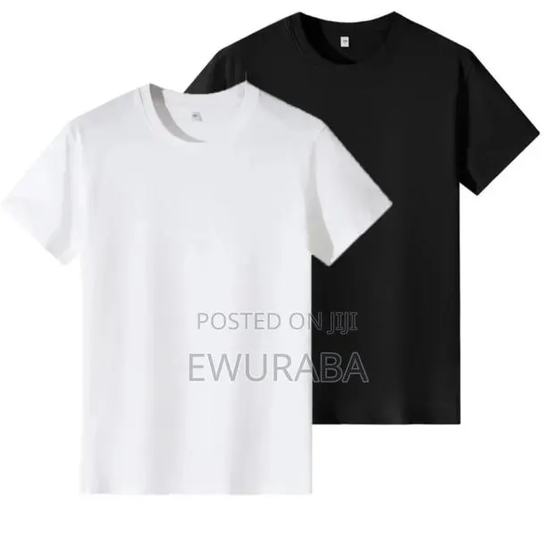 100%Cotton Plain Unisex T'shirt · Photo 1