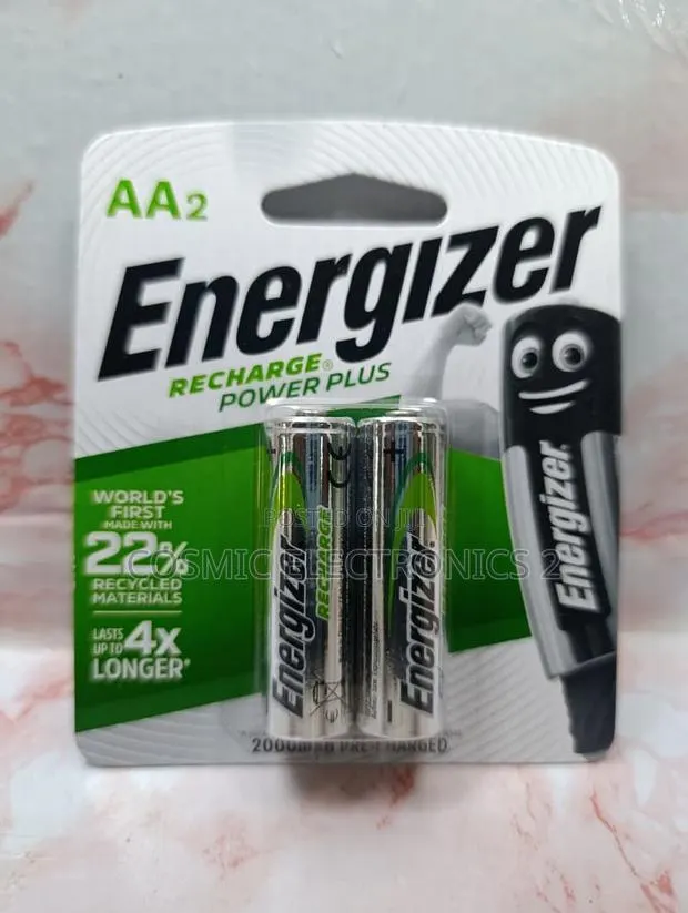 Energizer Rechargeable AA Batteries 2000mAh BP2 Pack · Photo 1