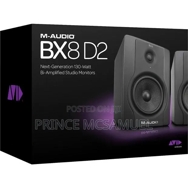M-Audio Bx8 D2 Stuido Monitors · Photo 1