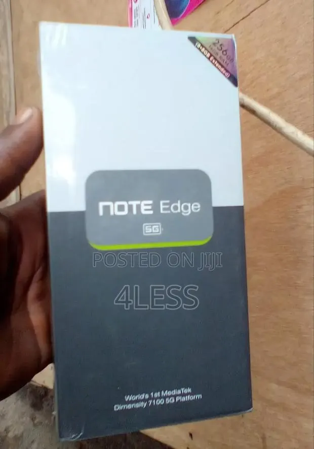 New Infinix Note Edge 256 GB Blue · Photo 1