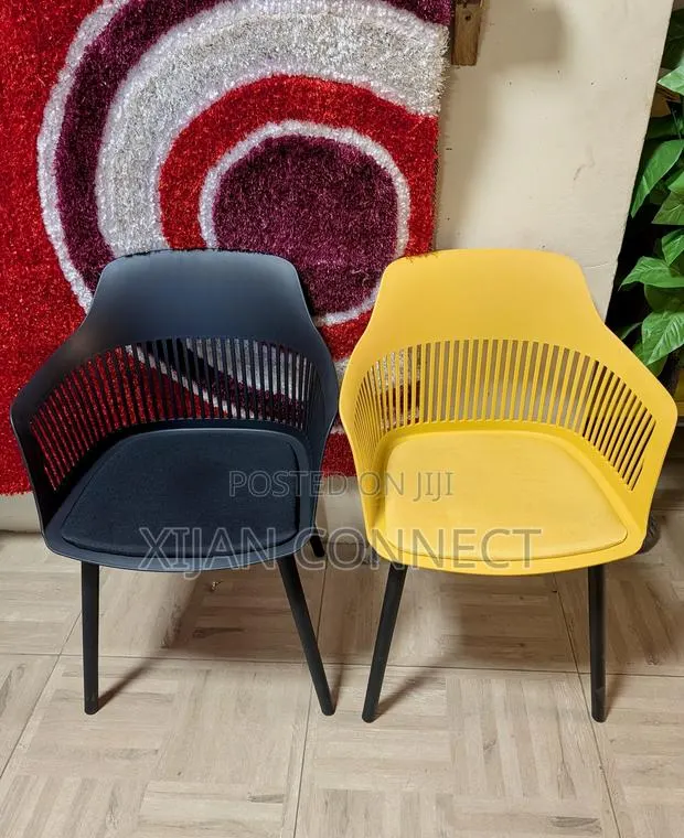 Premium Modern Dining & Accent Chair With Cushioned Seat · Photo 1