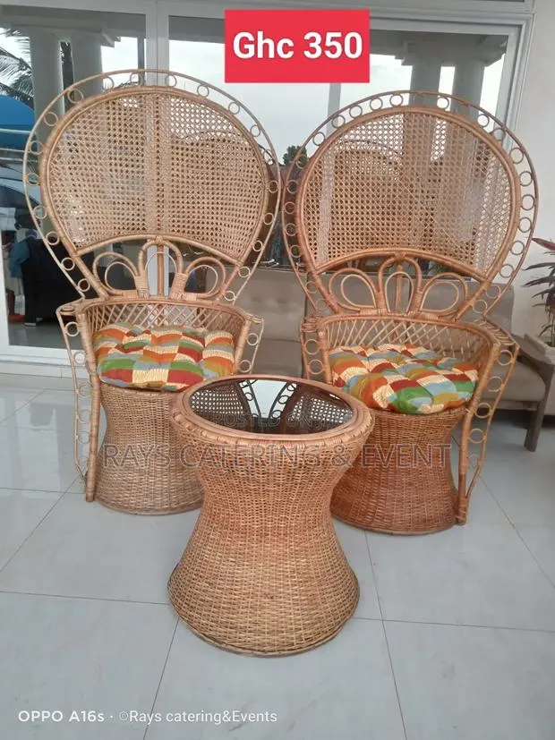 Rattan Bridal Chairs for Rustic Setups · Photo 1