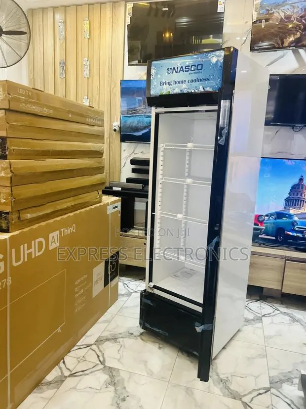 Original New Vertical Display Fridge Nasco Nas-400-1dr. · Photo 1
