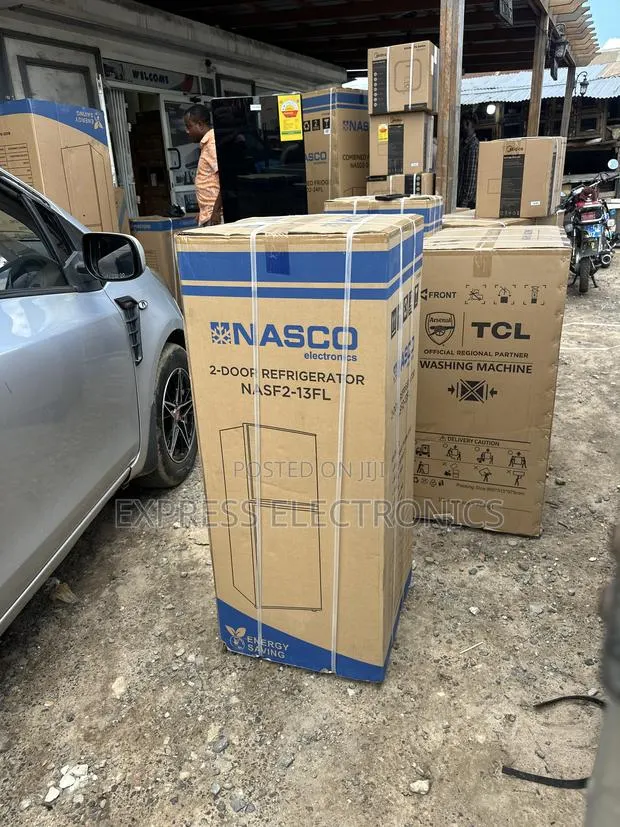 Spectacular Performance Double Door Fridge Nasco Nasf2-13fl · Photo 1