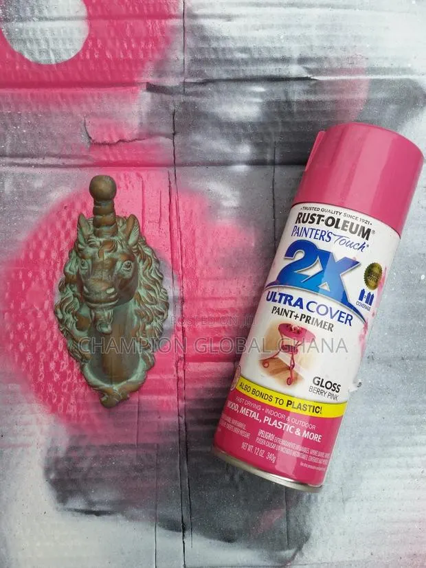 2x Enamel Berry Pink Spray · Photo 1