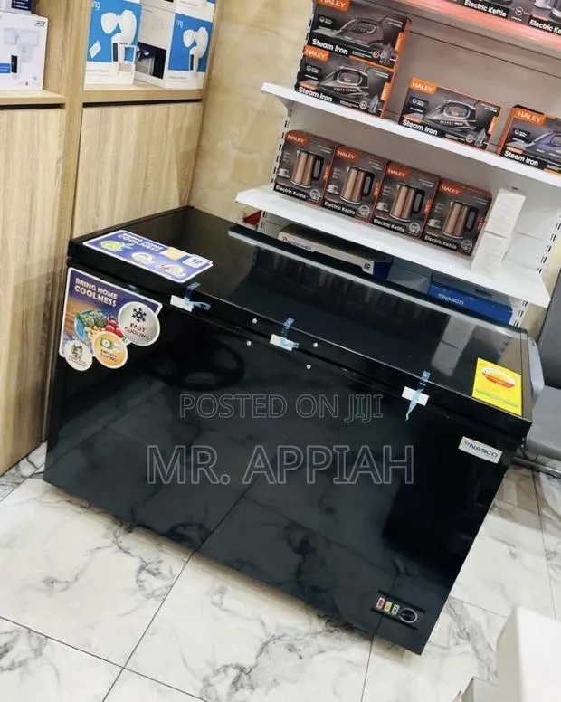 New Nasco Single Door Chest Freezer With Glass Slide(Nas475)400L · Photo 1
