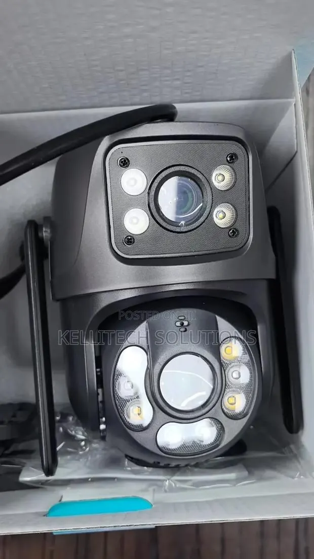 6mp Double Lens Security Camera. Smart Wifi CCTV · Photo 1