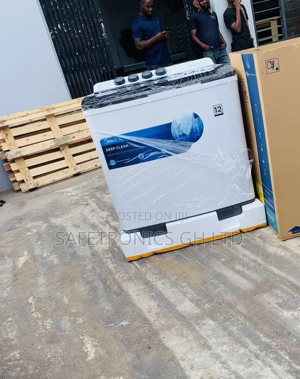 Try Massive Twin Tub Washing Machine 12Kg, White · Photo 1