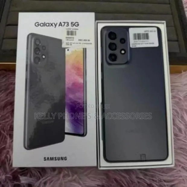 New Samsung Galaxy A73 5G 256 GB Black · Photo 1